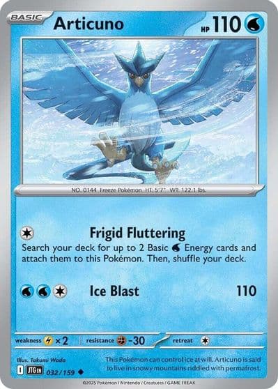 Articuno SV09: Journey Together Pokemon card