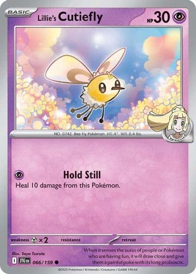 Lillie's Cutiefly SV09: Journey Together Pokemon card