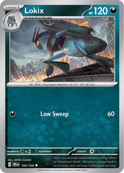 Lokix SV09: Journey Together Pokemon card