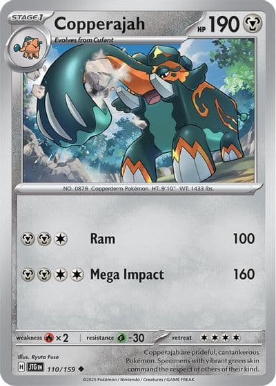Copperajah SV09: Journey Together Pokemon card