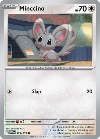Minccino SV09: Journey Together Pokemon card