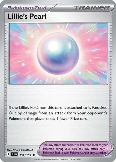 Lillie's Pearl SV09: Journey Together Pokemon card