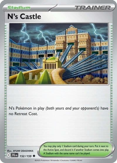 N's Castle SV09: Journey Together Pokemon card