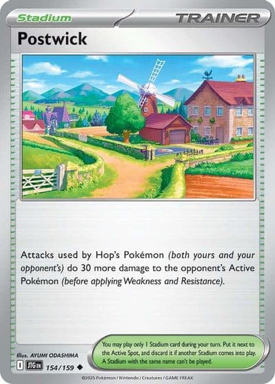 Postwick SV09: Journey Together Pokemon card