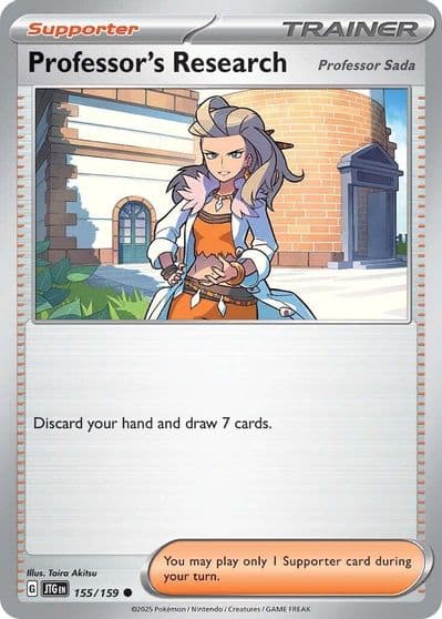Professor's Research SV09: Journey Together Pokemon card