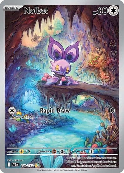 Noibat SV09: Journey Together Pokemon card