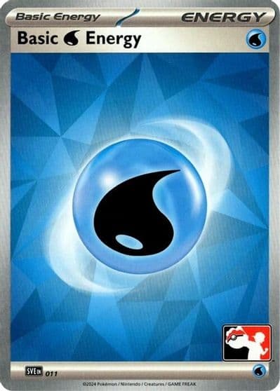 Basic Water Energy - 011 Prize Pack Series Cards Pokemon card