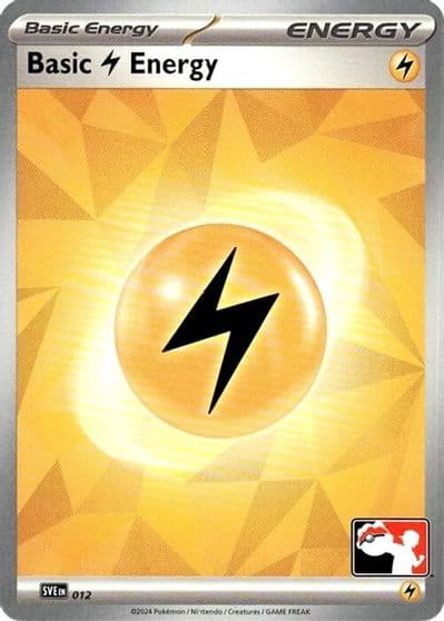 Basic Lightning Energy - 012 Prize Pack Series Cards Pokemon card