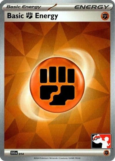 Basic Fighting Energy - 014 Prize Pack Series Cards Pokemon card