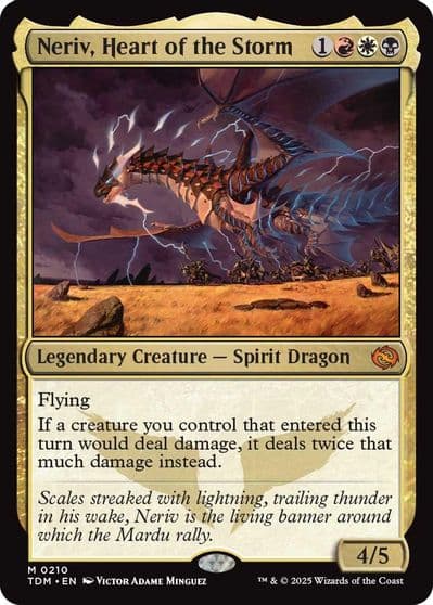 Neriv Heart of the Storm Tarkir: Dragonstorm Magic card