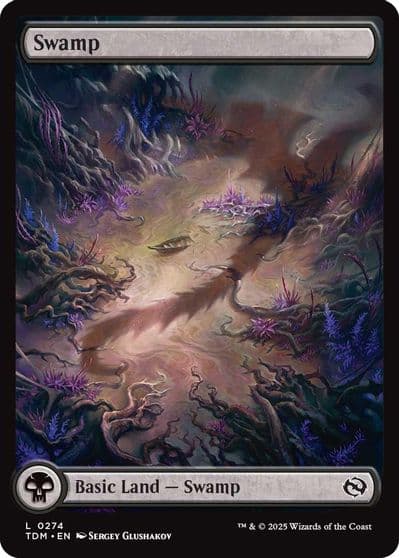 Swamp 0274 Tarkir: Dragonstorm Magic card