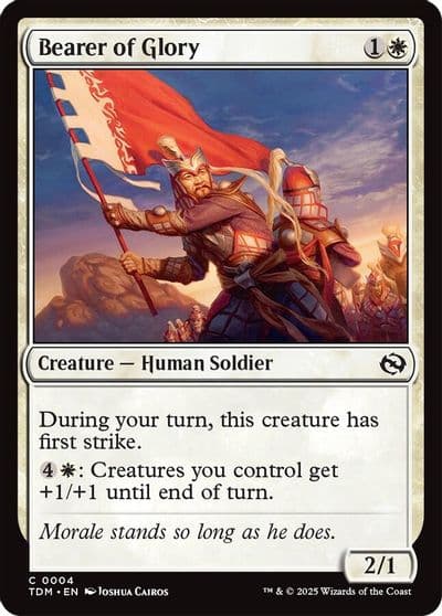 Bearer of Glory Tarkir: Dragonstorm Magic card