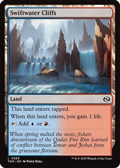 Swiftwater Cliffs Tarkir: Dragonstorm Magic card