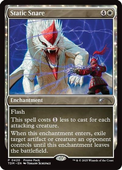 Static Snare Promo Pack: Tarkir: Dragonstorm Magic card