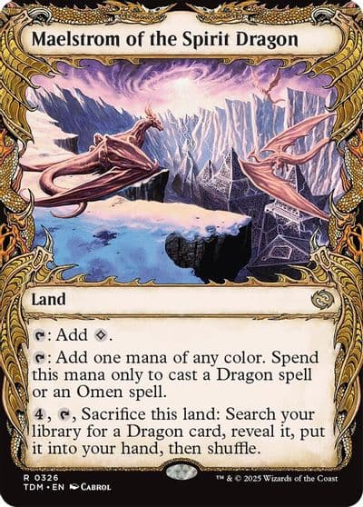 Maelstrom of the Spirit Dragon Showcase Tarkir: Dragonstorm Magic card