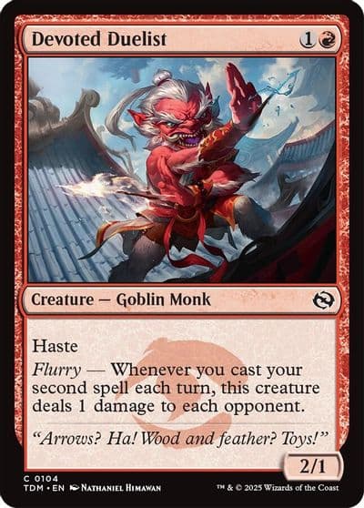 Devoted Duelist Tarkir: Dragonstorm Magic card