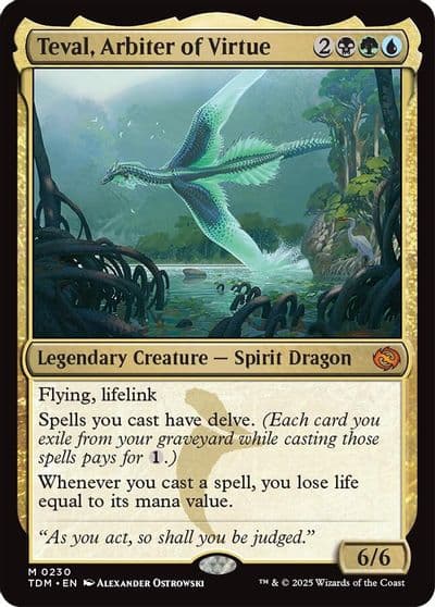 Teval Arbiter of Virtue Tarkir: Dragonstorm Magic card