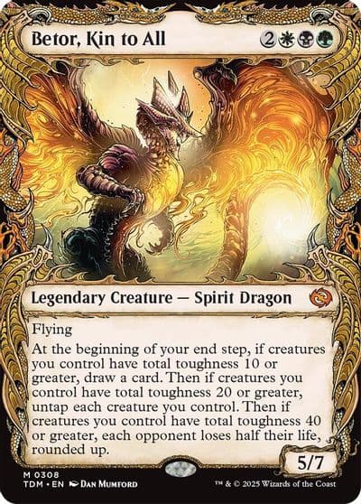 Betor Kin to All Showcase Tarkir: Dragonstorm Magic card