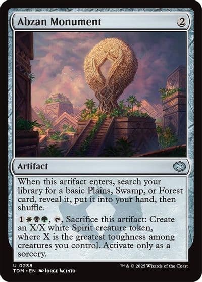 Abzan Monument Tarkir: Dragonstorm Magic card