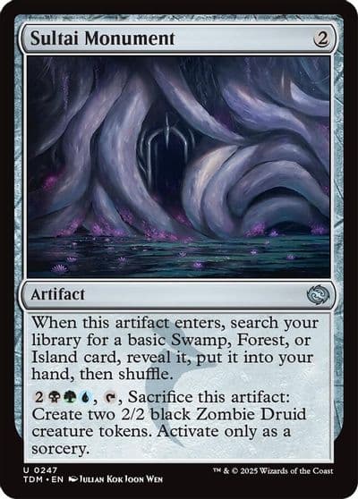Sultai Monument Tarkir: Dragonstorm Magic card