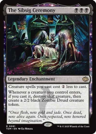 The Sibsig Ceremony Tarkir: Dragonstorm Magic card