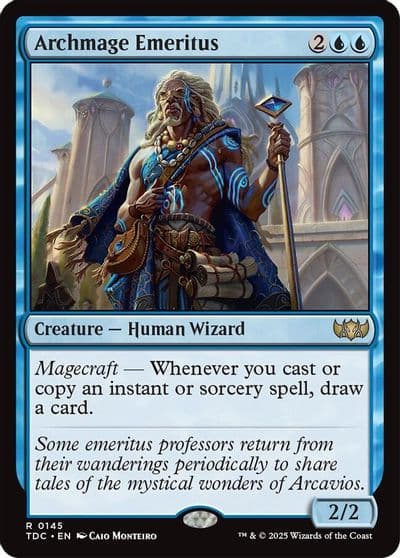 Archmage Emeritus Commander: Tarkir: Dragonstorm Magic card