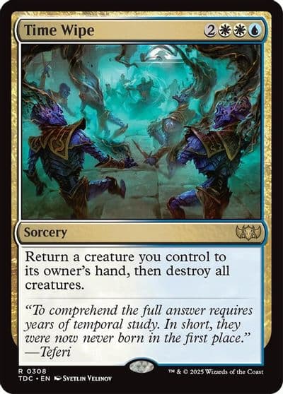 Time Wipe Commander: Tarkir: Dragonstorm Magic card