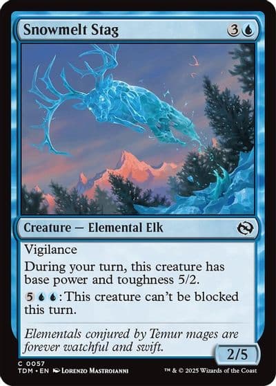 Snowmelt Stag Tarkir: Dragonstorm Magic card