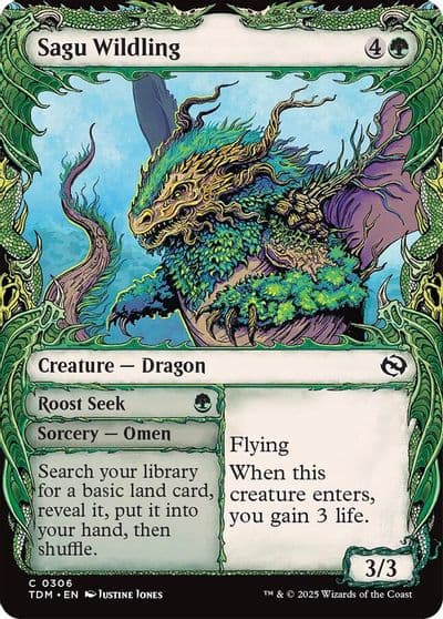 Sagu Wildling Showcase Tarkir: Dragonstorm Magic card