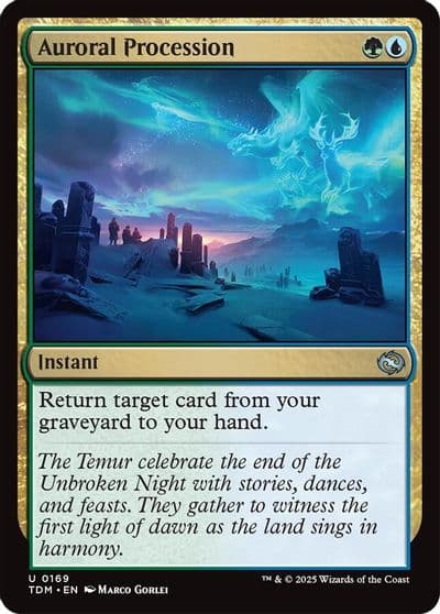 Auroral Procession Tarkir: Dragonstorm Magic card
