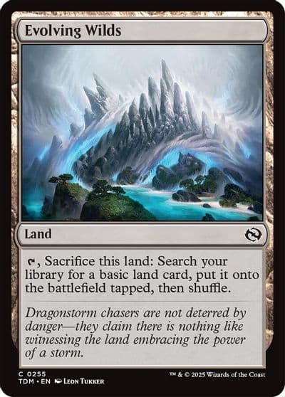 Evolving Wilds Tarkir: Dragonstorm Magic card