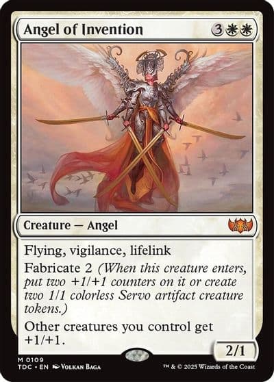 Angel of Invention Commander: Tarkir: Dragonstorm Magic card
