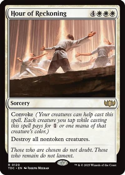 Hour of Reckoning Commander: Tarkir: Dragonstorm Magic card