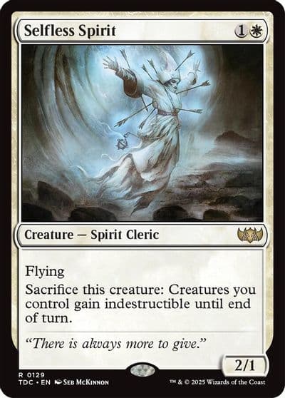 Selfless Spirit Commander: Tarkir: Dragonstorm Magic card