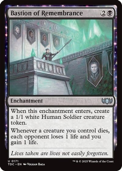 Bastion of Remembrance Commander: Tarkir: Dragonstorm Magic card