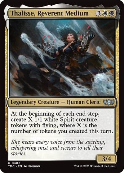 Thalisse Reverent Medium Commander: Tarkir: Dragonstorm Magic card