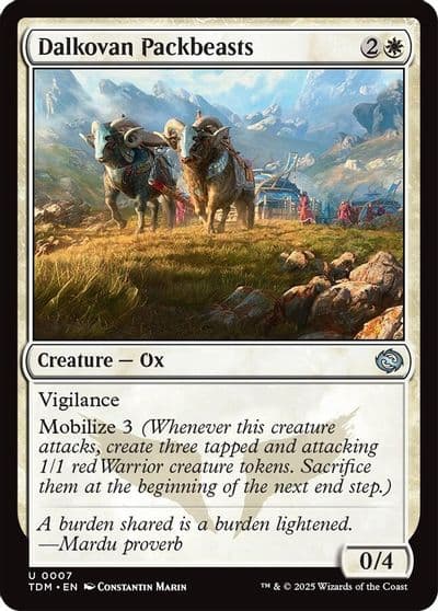 Dalkovan Packbeasts Tarkir: Dragonstorm Magic card