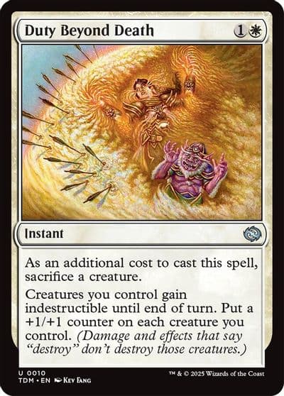 Duty Beyond Death Tarkir: Dragonstorm Magic card