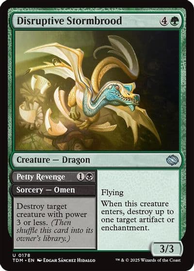 Disruptive Stormbrood Tarkir: Dragonstorm Magic card