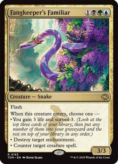 Fangkeepers Familiar Tarkir: Dragonstorm Magic card