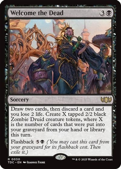 Welcome the Dead Commander: Tarkir: Dragonstorm Magic card