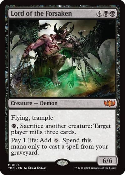 Lord of the Forsaken Commander: Tarkir: Dragonstorm Magic card