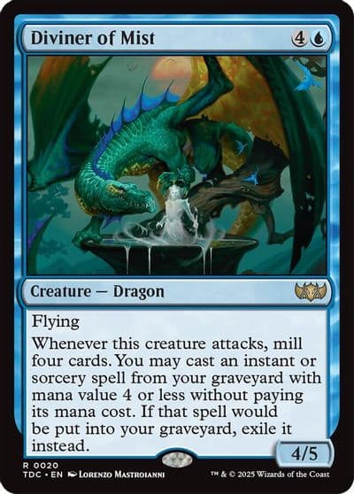 Diviner of Mist Commander: Tarkir: Dragonstorm Magic card