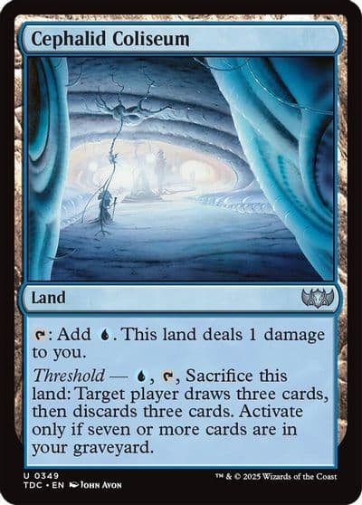 Cephalid Coliseum Commander: Tarkir: Dragonstorm Magic card