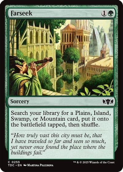 Farseek Commander: Tarkir: Dragonstorm Magic card