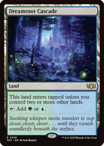 Dreamroot Cascade Commander: Tarkir: Dragonstorm Magic card