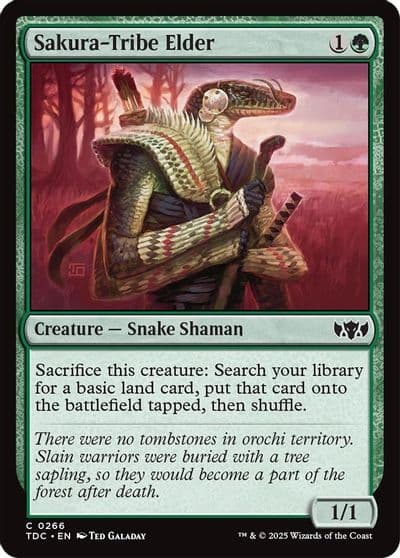 Sakura Tribe Elder Commander: Tarkir: Dragonstorm Magic card