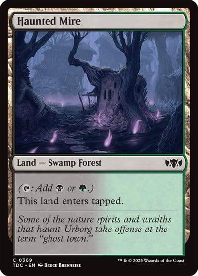 Haunted Mire Commander: Tarkir: Dragonstorm Magic card