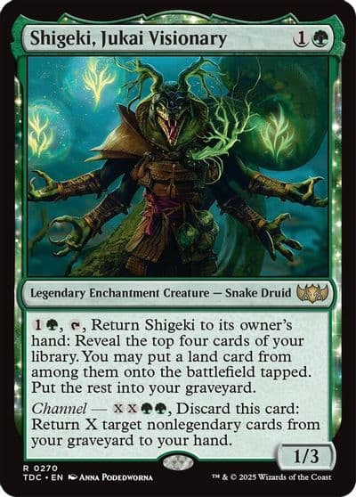 Shigeki Jukai Visionary Commander: Tarkir: Dragonstorm Magic card