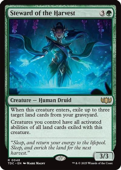 Steward of the Harvest Commander: Tarkir: Dragonstorm Magic card